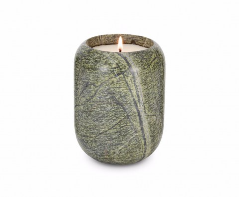 Materialism Stone Candle Large